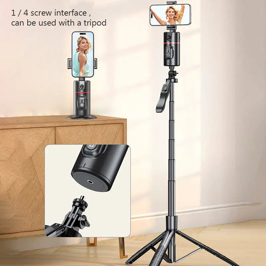360° AI Facial Recognition Camera Stabilizer
